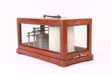 Antique Jules Richard French Barograph Recording Barometer -