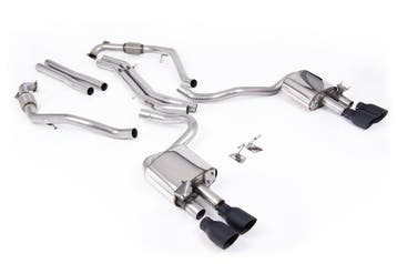 Cat-back uitlaatsysteem | Audi S5 | Milltek Sport Quad 100 m, Verzenden, Nieuw