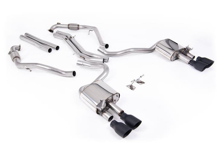 Cat-back uitlaatsysteem | Audi S5 | Milltek Sport Quad 100 m, Autos : Pièces & Accessoires, Systèmes d'échappement, Envoi