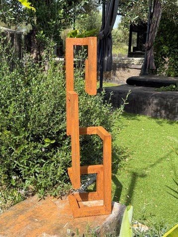 Ana Lucia B.M - Sculpture Corten - XL