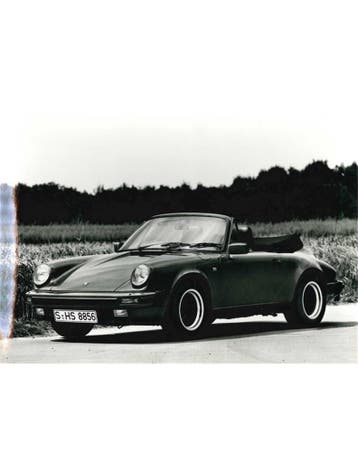 1984 PORSCHE 911 CARRERA CABRIO PERSFOTO, Nieuw