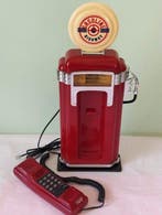 Analoge telefoon - Plastic - vintage benzinepomp