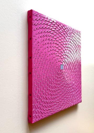 Aykaz Arzumanyan - Rose - 1056 - Abstraction géométrique