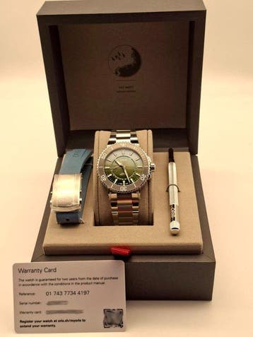 Oris - Oris Aquis Dat Watt Limited Edition 0066/2009 - 01, Bijoux, Sacs & Beauté, Montres | Hommes