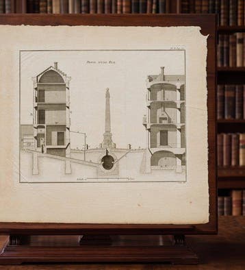 Pierre Patte (1723–1814) - Profil d’une Rue - 1769, Antiek en Kunst