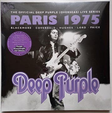 Deep Purple - Live In Paris 1975 - 3 x albums LP (triple
