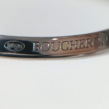 Boucheron - Bague Platine - facette