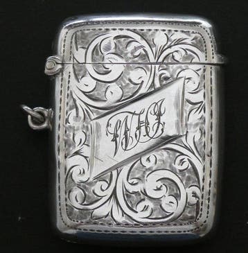 Étui Vesta - Argent 925, Antiek en Kunst