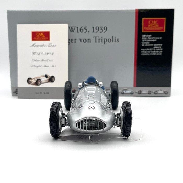 CMC 1:18 - Modelauto - Mercedes-Benz W 165 - 1939, Hobby & Loisirs créatifs, Voitures miniatures | 1:5 à 1:12