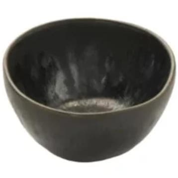 Kommen | METALLIC | Porselein | Zwart | 9cl | 12 Stuks |, Verzenden, Nieuw in verpakking
