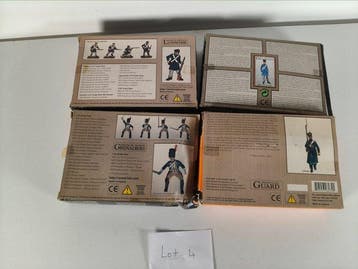 HäT - Militaire miniatuur beeldjes - HäT – Lot de 4