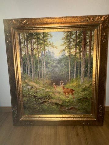 George Majewicz (1897-1973) - Hirsche im Wald