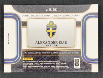 2025 Panini Select Road to FIFA World Cup 2026 Alexander, Nieuw