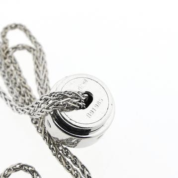 Piaget witgouden Possesion collier met vaste hanger en di..., Gebruikt, Ophalen of Verzenden, Met edelsteen, Goud