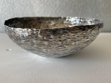Kom - Zilver - Set van twee kommen, Antiek en Kunst