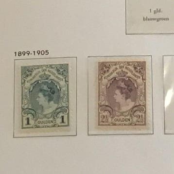 Nederland 1869/1990 - Bijna complete verzameling Nederlandse, Postzegels en Munten, Gestempeld