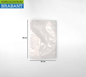 HCB Vacuumzakken Zijlas 26 x 38 cm 100 stuks Horeca, Ophalen of Verzenden, Nieuw in verpakking