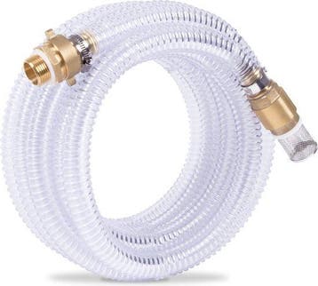2dekans | VONROC Aanzuigslang set voor waterpompen / Spiraal, Ophalen of Verzenden, Nieuw
