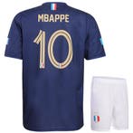 Kingdo Mbappe Frankrijk Voetbaltenue Thuis - WK 2026 - Kind, Verzenden, Nieuw, Bal