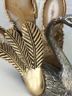 Jacques Duval Brasseur - Sculpture, Cygne - 22 cm - Bronze,