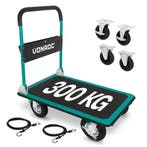 Premium Plateauwagen - met luchtbanden - inklapbaar |, Doe-het-zelf en Bouw, Verzenden, Nieuw