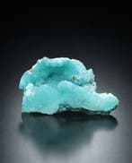Turquoiseblauw smithsoniet op matrix uit de Republiek Congo, Collections