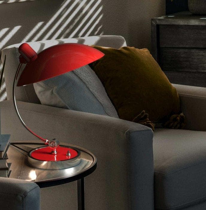 Tafellamp - Aluminium - Bauhaus, Antiek en Kunst, Kunst | Designobjecten