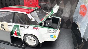 Kyosho 1:18 - Voiture miniature - Fiat 131 Abarth Tour de