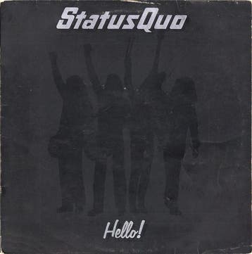 Status Quo - Hello! (LP, 1973), Verzenden, Gebruikt