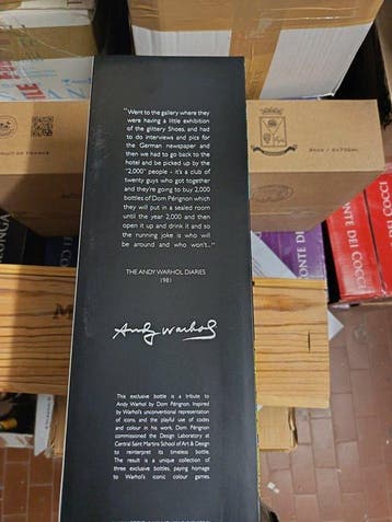 2002 Dom Pérignon, Andy Warhol Limited Edition - Champagne -, Nieuw