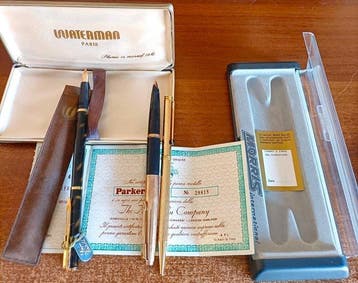 Various - Lot of 3 - Zonder minimumprijs - Vulpen, Collections