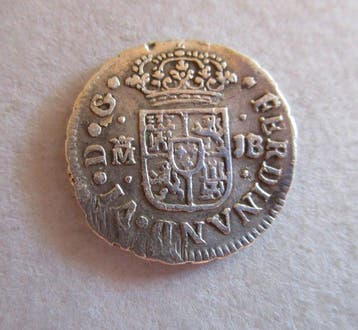 Espagne. Charles III. 1/2 Real 1748 Madrid JB (Sans prix de