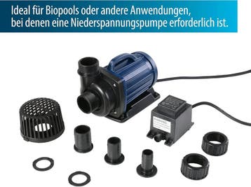 AquaForte DM 6.500 laagspanningsvijverpomp 12 V, 50 W, ca..., Ophalen of Verzenden