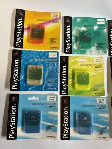 Sony - Playstation 1 (PS1) - PlayStation Memory Card SCPH, Nieuw