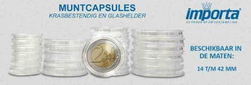 Importa Muntcapsules Muntcapsule € 2,00 2 euro Crystal Clear