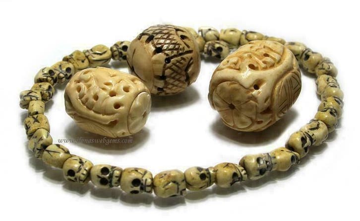 Been kralen / benen kralen / zelf sieraden maken., Hobby en Vrije tijd, Kralen en Sieraden maken, Kraal, Nieuw, Verzenden