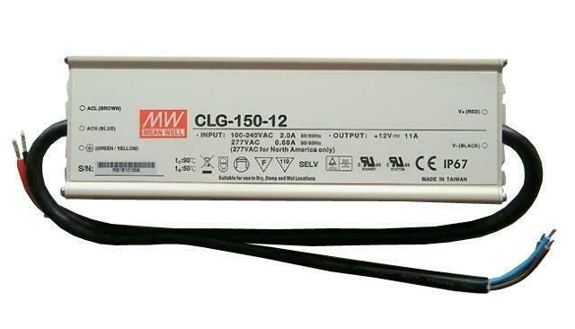 LED driver IP67 transformator 12v 11A VDC 150W, Maison & Meubles, Lampes | Autre, Envoi
