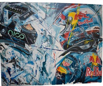 Eric Jan Kremer - Max Verstappen & Nico Rosberg, Nieuw