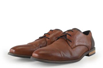 Berkelmans Veterschoenen in maat 44 Cognac, Kleding | Heren, Schoenen, Berkelmans, Overige kleuren, Verzenden, Zo goed als nieuw