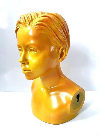 Ornement décoratif - Mannequin / tête dexposition