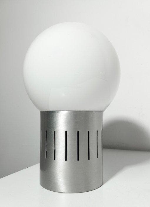 Lampe de table - Opaline - Moon style 1970, Antiek en Kunst, Kunst | Designobjecten
