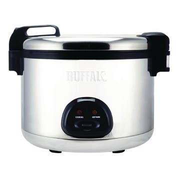 Rijstkoker | RVS | 2.85kW | 20L Gekookte Rijst / 9L Droge, Verzenden, Nieuw in verpakking
