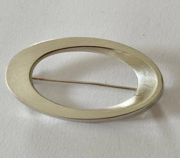 Sans prix de réserve - Broche Argent - Hans Hansen