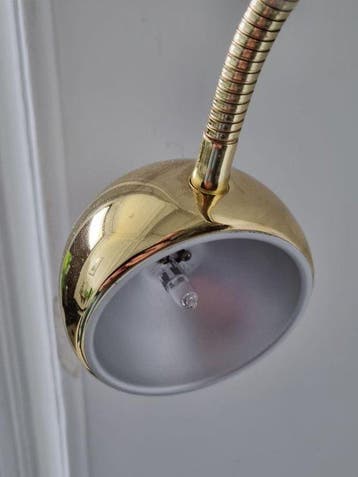 Lampe - Laiton - Lampadaire en arc – lampe de lecture