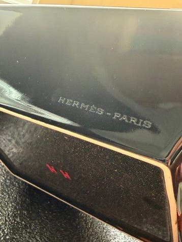 Hermès - Asbak - Porselein - Mozaïekpaard