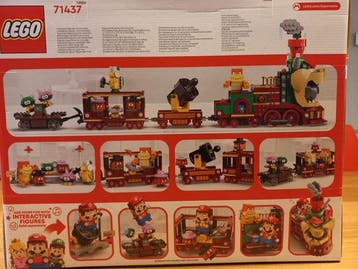 Lego Set - 71437 - Super Mario - The Bowser Express Train, Nieuw