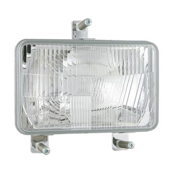 Wesem H4 Koplamp Inbouw 100x140mm, Nee, Verzenden