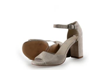 5th Avenue Slingbacks in maat 37 Beige, Kleding | Dames, Verzenden, Beige, Zo goed als nieuw, 5th Avenue