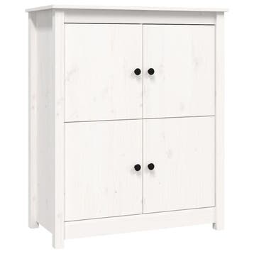Dressoir 83cm Wit | Tweede kansje | OP = OP, Verzenden