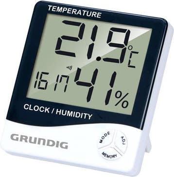 2dekans | Grundig Weerstation Digitaal - Thermometer Binnen, Ophalen of Verzenden